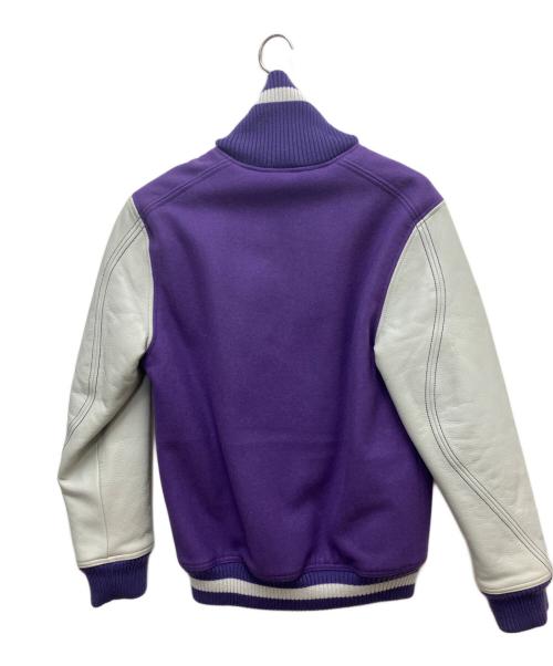 JORDAN（ジョーダン）JORDAN (ジョーダン) スタジャン パープル×グレー サイズ:Sの古着・服飾アイテム