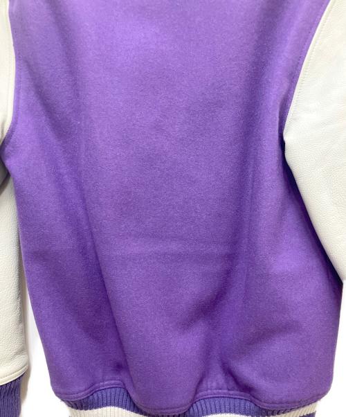 JORDAN（ジョーダン）JORDAN (ジョーダン) スタジャン パープル×グレー サイズ:Sの古着・服飾アイテム