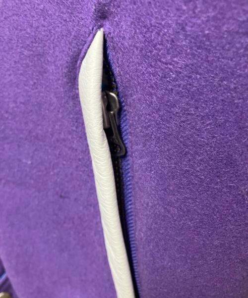 JORDAN（ジョーダン）JORDAN (ジョーダン) スタジャン パープル×グレー サイズ:Sの古着・服飾アイテム