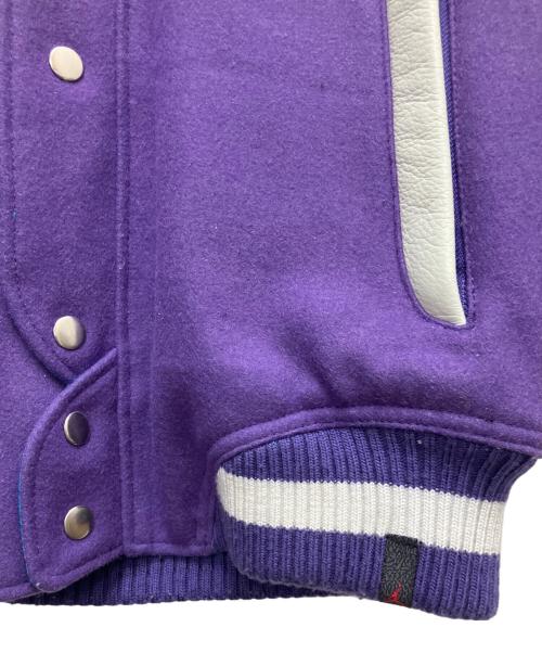 JORDAN（ジョーダン）JORDAN (ジョーダン) スタジャン パープル×グレー サイズ:Sの古着・服飾アイテム