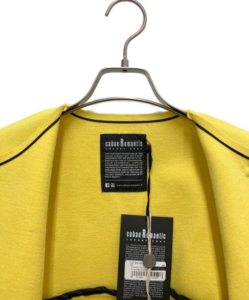 caban romantic（キャバンロマンティック）caban romantic (キャバンロマンティック) コート イエロー サイズ:SIZE 44の古着・服飾アイテム