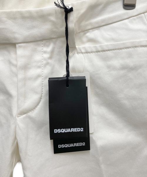 DSQUARED2（ディースクエアード）DSQUARED2 (ディースクエアード) パンツ ホワイト サイズ:SIZE 40の古着・服飾アイテム