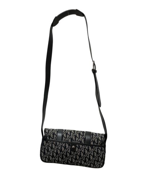 Christian Dior（クリスチャン ディオール）Christian Dior (クリスチャン ディオール) ショルダーバッグ グレー×ブラックの古着・服飾アイテム