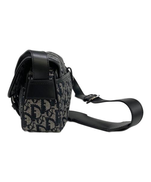 Christian Dior（クリスチャン ディオール）Christian Dior (クリスチャン ディオール) ショルダーバッグ グレー×ブラックの古着・服飾アイテム