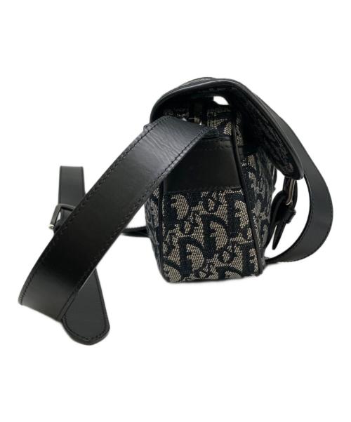 Christian Dior（クリスチャン ディオール）Christian Dior (クリスチャン ディオール) ショルダーバッグ グレー×ブラックの古着・服飾アイテム