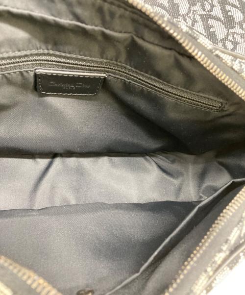 Christian Dior（クリスチャン ディオール）Christian Dior (クリスチャン ディオール) ショルダーバッグ グレー×ブラックの古着・服飾アイテム