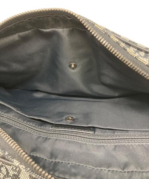 Christian Dior（クリスチャン ディオール）Christian Dior (クリスチャン ディオール) ショルダーバッグ グレー×ブラックの古着・服飾アイテム