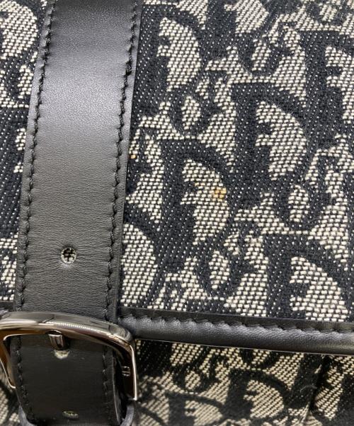 Christian Dior（クリスチャン ディオール）Christian Dior (クリスチャン ディオール) ショルダーバッグ グレー×ブラックの古着・服飾アイテム