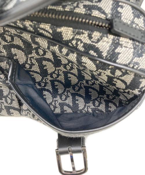 Christian Dior（クリスチャン ディオール）Christian Dior (クリスチャン ディオール) ショルダーバッグ グレー×ブラックの古着・服飾アイテム