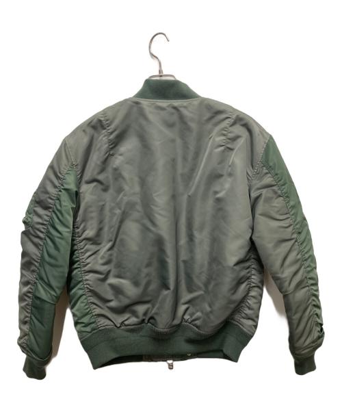 BEAMS（ビームス）BEAMS (ビームス) MA-1ジャケット オリーブ サイズ:Mの古着・服飾アイテム