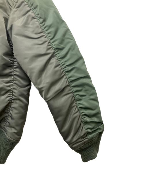 BEAMS（ビームス）BEAMS (ビームス) MA-1ジャケット オリーブ サイズ:Mの古着・服飾アイテム