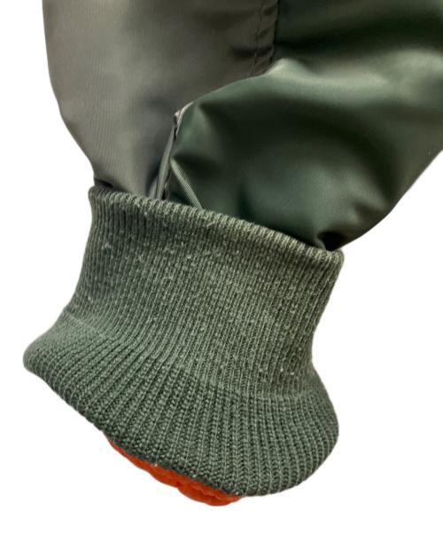 BEAMS（ビームス）BEAMS (ビームス) MA-1ジャケット オリーブ サイズ:Mの古着・服飾アイテム