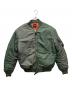 BEAMS（ビームス）の古着「MA-1ジャケット」｜オリーブ