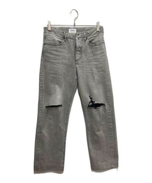 TANAKA（タナカ）TANAKA (タナカ) デニムパンツ グレー サイズ:SIZE　66ｃｍ　(W26)の古着・服飾アイテム