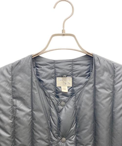 RockyMountainFeatherBed（ロッキーマウンテンフェザーベッド）RockyMountainFeatherBed (ロッキーマウンテンフェザーベッド) ダウンジャケット ブラック サイズ:SIZE 38の古着・服飾アイテム