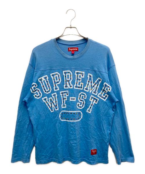 SUPREME（シュプリーム）SUPREME (シュプリーム) Athletic Studded L/S Top スカイブルー サイズ:SIZE Mの古着・服飾アイテム