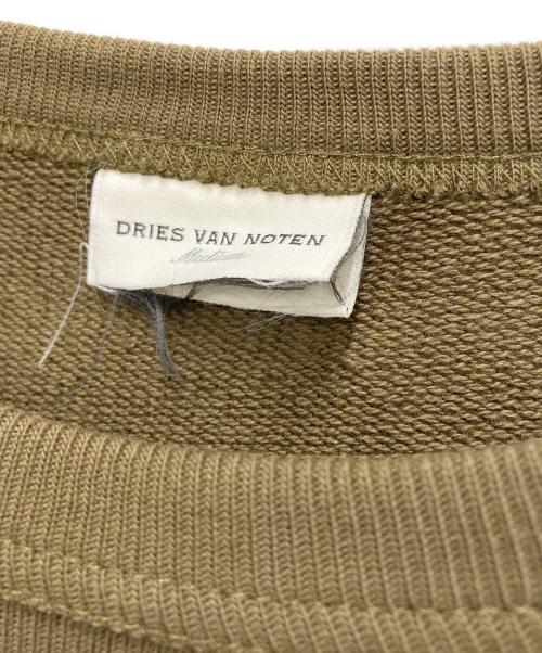 DRIES VAN NOTEN（ドリスヴァンノッテン）DRIES VAN NOTEN (ドリスヴァンノッテン) クルーネックスウェット ブラウン サイズ:SIZE Mの古着・服飾アイテム