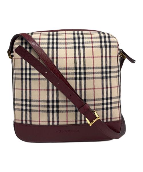 BURBERRY（バーバリー）BURBERRY (バーバリー) ショルダーバッグ ベージュの古着・服飾アイテム