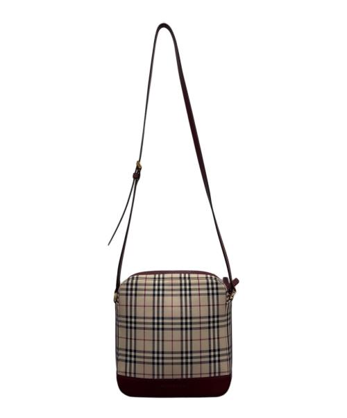 BURBERRY（バーバリー）BURBERRY (バーバリー) ショルダーバッグ ベージュの古着・服飾アイテム
