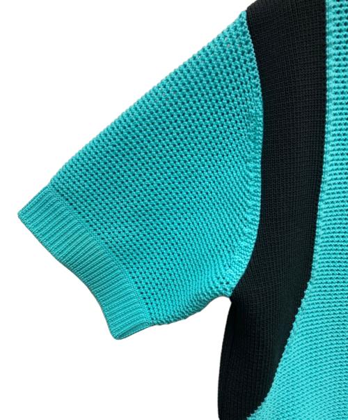 CULLNI（クルニ）CULLNI (クルニ) ニットポロシャツ ブルー サイズ:SIZE Sの古着・服飾アイテム