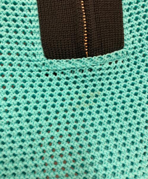 CULLNI（クルニ）CULLNI (クルニ) ニットポロシャツ ブルー サイズ:SIZE Sの古着・服飾アイテム