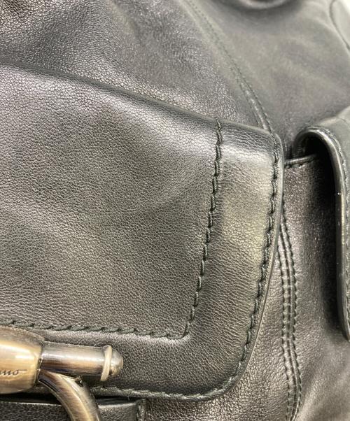 Salvatore Ferragamo（サルヴァトーレ フェラガモ）Salvatore Ferragamo (サルヴァトーレ フェラガモ) ハンドバッグ ブラックの古着・服飾アイテム
