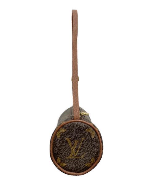 LOUIS VUITTON（ルイ ヴィトン）LOUIS VUITTON (ルイ ヴィトン) パピヨン付属ポーチ ブラウンの古着・服飾アイテム