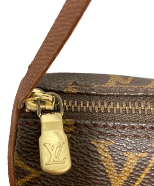 LOUIS VUITTON（ルイ ヴィトン）LOUIS VUITTON (ルイ ヴィトン) パピヨン付属ポーチ ブラウンの古着・服飾アイテム