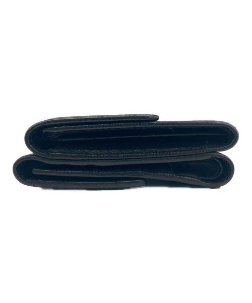 CHANEL（シャネル）CHANEL (シャネル) 3つ折り財布 ブラックの古着・服飾アイテム