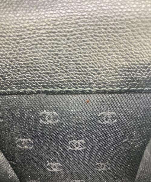 CHANEL（シャネル）CHANEL (シャネル) 3つ折り財布 ブラックの古着・服飾アイテム