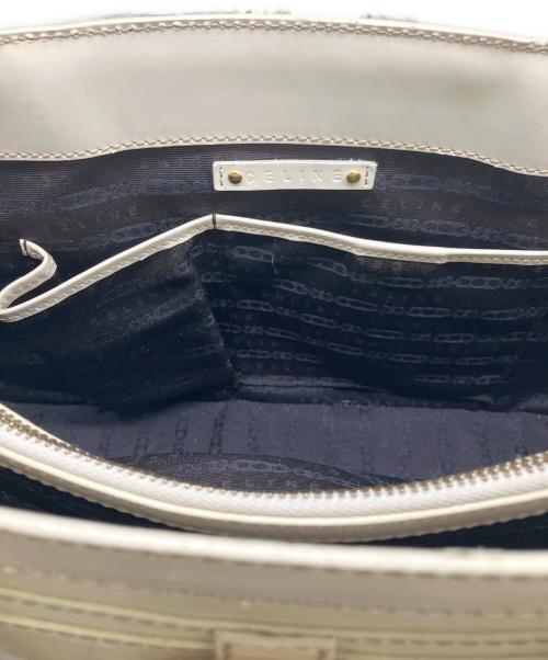CELINE（セリーヌ）CELINE (セリーヌ) トートバッグ ホワイトの古着・服飾アイテム