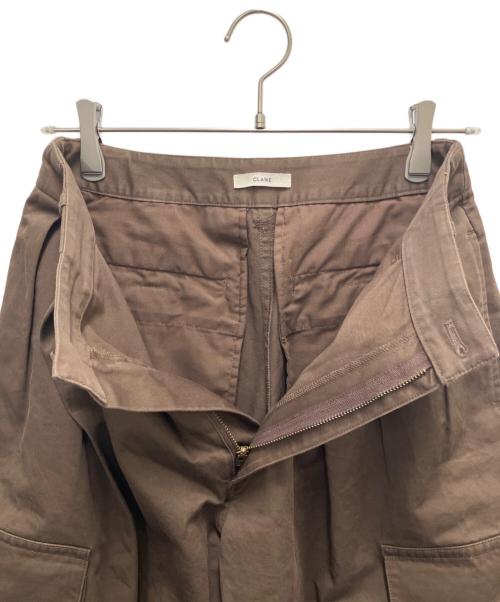 CLANE（クラネ）CLANE (クラネ) カーゴパンツ ブラウン サイズ:SIZE 1の古着・服飾アイテム