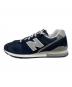 NEW BALANCE (ニューバランス) ローカットスニーカー ネイビー サイズ:SIZE 27.5cm：10000円