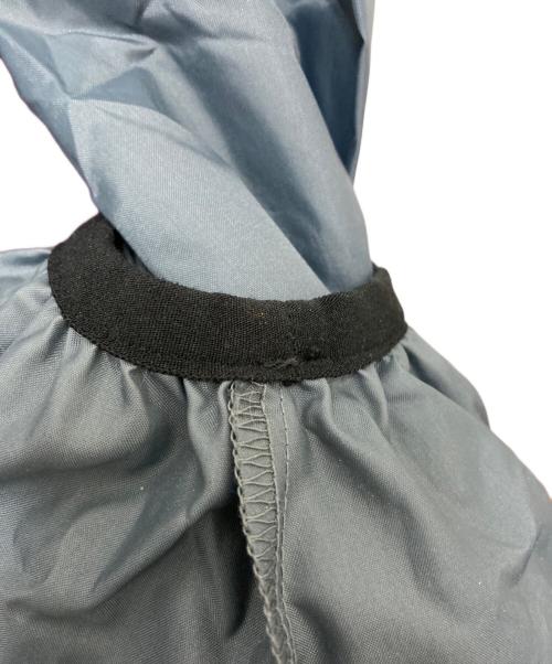 adidas（アディダス）adidas (アディダス) ハーフジップナイロンプルオーバー グレー×パープル サイズ:SIZE XLの古着・服飾アイテム