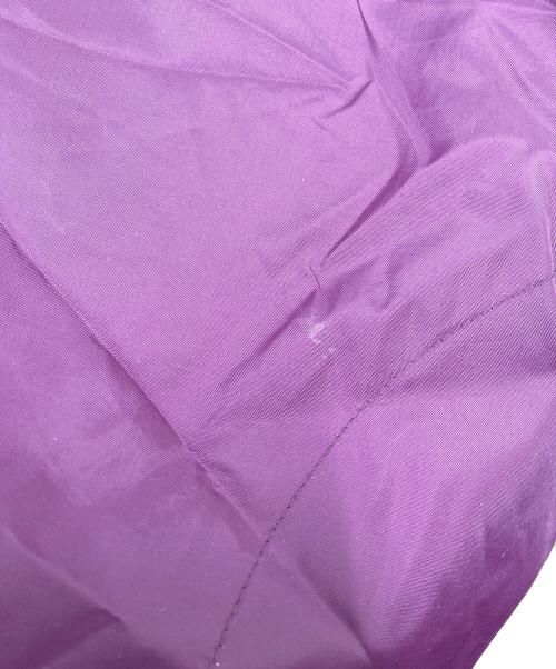 adidas（アディダス）adidas (アディダス) ハーフジップナイロンプルオーバー グレー×パープル サイズ:SIZE XLの古着・服飾アイテム