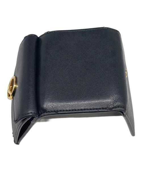 FENDI（フェンディ）FENDI (フェンディ) コンパクトウォレット ブラックの古着・服飾アイテム