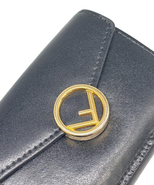 FENDI（フェンディ）FENDI (フェンディ) コンパクトウォレット ブラックの古着・服飾アイテム