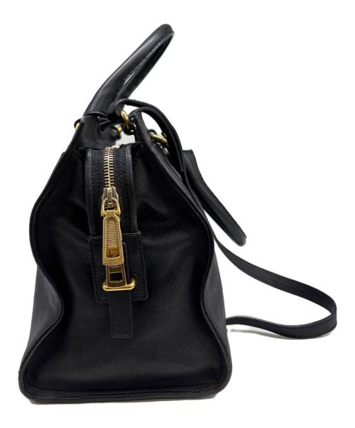 Yves Saint Laurent（イヴサンローラン）Yves Saint Laurent (イヴサンローラン) 2WAYショルダーバッグ ブラックの古着・服飾アイテム