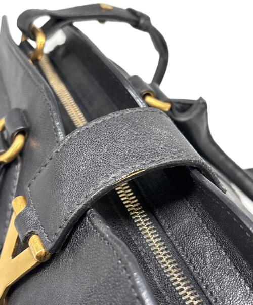 Yves Saint Laurent（イヴサンローラン）Yves Saint Laurent (イヴサンローラン) 2WAYショルダーバッグ ブラックの古着・服飾アイテム