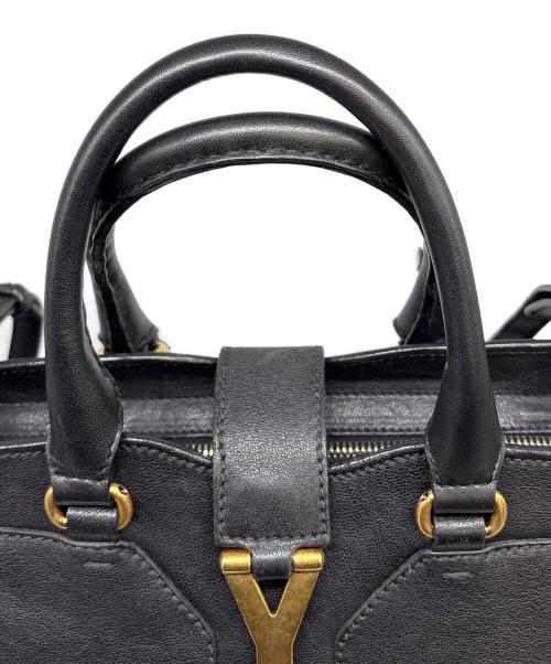 Yves Saint Laurent（イヴサンローラン）Yves Saint Laurent (イヴサンローラン) 2WAYショルダーバッグ ブラックの古着・服飾アイテム