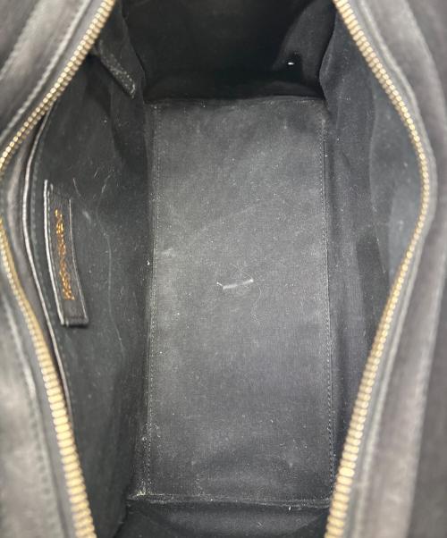 Yves Saint Laurent（イヴサンローラン）Yves Saint Laurent (イヴサンローラン) 2WAYショルダーバッグ ブラックの古着・服飾アイテム