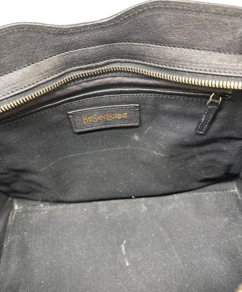 Yves Saint Laurent（イヴサンローラン）Yves Saint Laurent (イヴサンローラン) 2WAYショルダーバッグ ブラックの古着・服飾アイテム