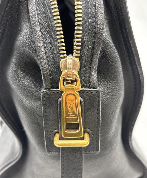 Yves Saint Laurent（イヴサンローラン）Yves Saint Laurent (イヴサンローラン) 2WAYショルダーバッグ ブラックの古着・服飾アイテム