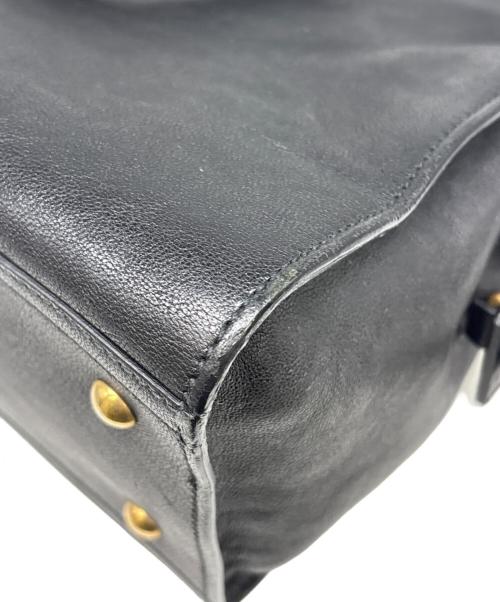 Yves Saint Laurent（イヴサンローラン）Yves Saint Laurent (イヴサンローラン) 2WAYショルダーバッグ ブラックの古着・服飾アイテム