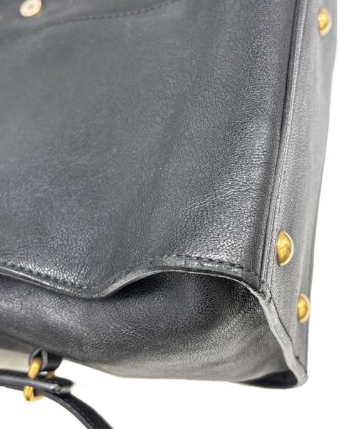 Yves Saint Laurent（イヴサンローラン）Yves Saint Laurent (イヴサンローラン) 2WAYショルダーバッグ ブラックの古着・服飾アイテム