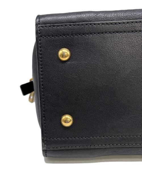 Yves Saint Laurent（イヴサンローラン）Yves Saint Laurent (イヴサンローラン) 2WAYショルダーバッグ ブラックの古着・服飾アイテム