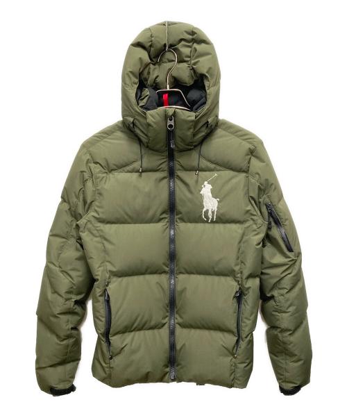 POLO RALPH LAUREN（ポロ・ラルフローレン）POLO RALPH LAUREN (ポロ・ラルフローレン) ダウンジャケット グリーン サイズ:SIZE XSの古着・服飾アイテム