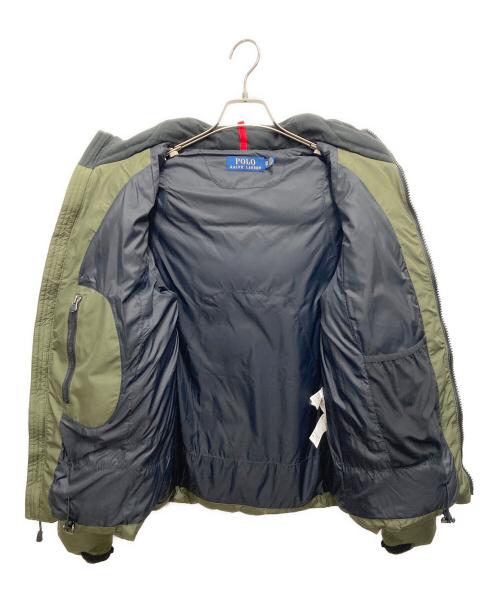 POLO RALPH LAUREN（ポロ・ラルフローレン）POLO RALPH LAUREN (ポロ・ラルフローレン) ダウンジャケット グリーン サイズ:SIZE XSの古着・服飾アイテム