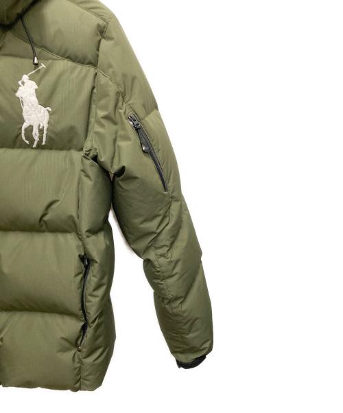 POLO RALPH LAUREN（ポロ・ラルフローレン）POLO RALPH LAUREN (ポロ・ラルフローレン) ダウンジャケット グリーン サイズ:SIZE XSの古着・服飾アイテム