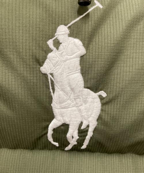POLO RALPH LAUREN（ポロ・ラルフローレン）POLO RALPH LAUREN (ポロ・ラルフローレン) ダウンジャケット グリーン サイズ:SIZE XSの古着・服飾アイテム